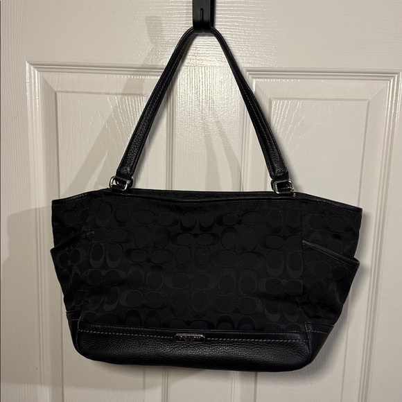 Coach Handbags - Coach Signature Park Carrie Tote Bag